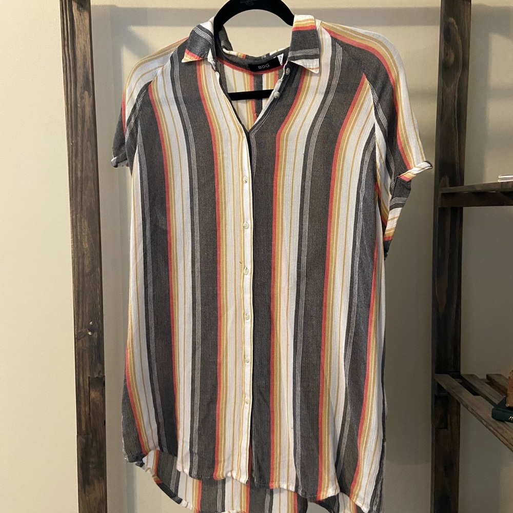 Urban Outfitters striped button up